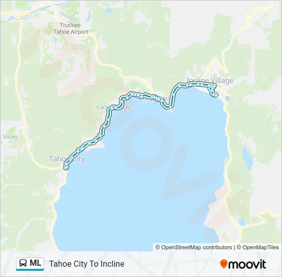 ML Bus Line Map