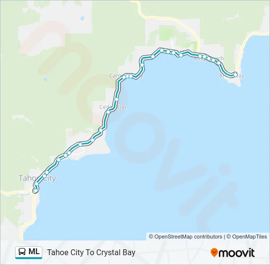 ML Bus Line Map