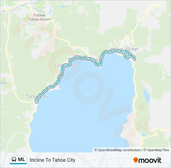 ML Bus Line Map