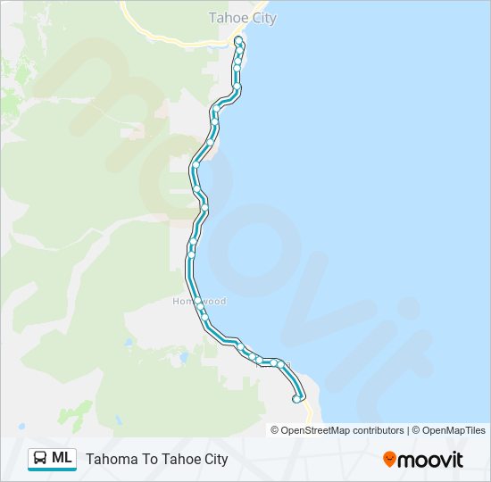 ML Bus Line Map