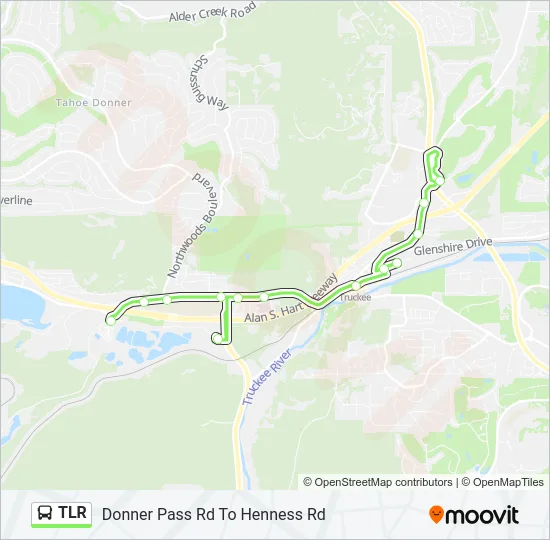 TLR Bus Line Map