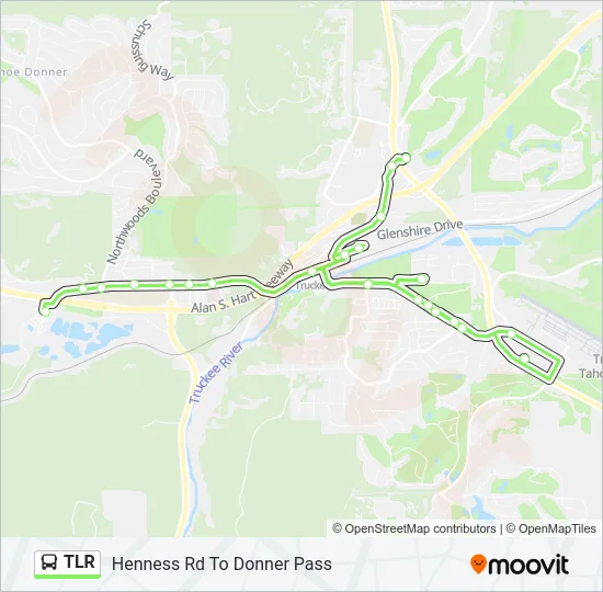 TLR Bus Line Map