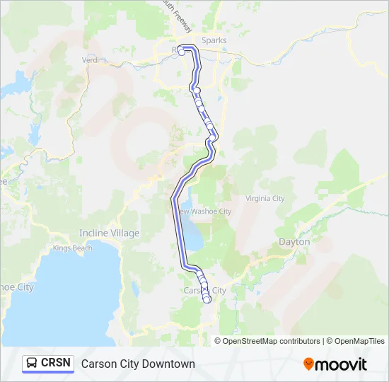 CRSN Bus Line Map