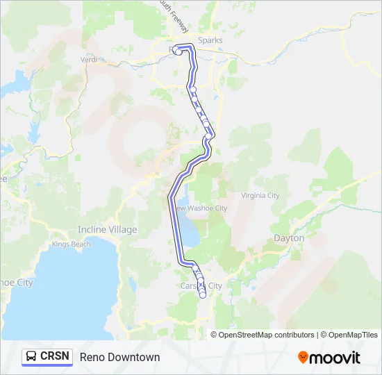 CRSN Bus Line Map