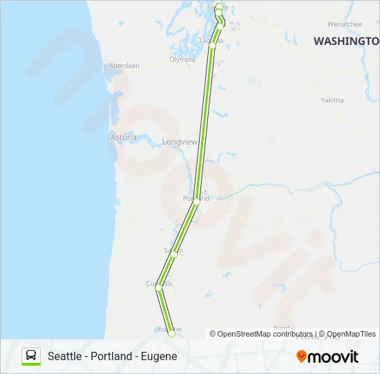 FLIXBUS 2110 Bus Line Map
