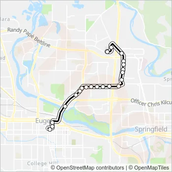 12 Bus Line Map