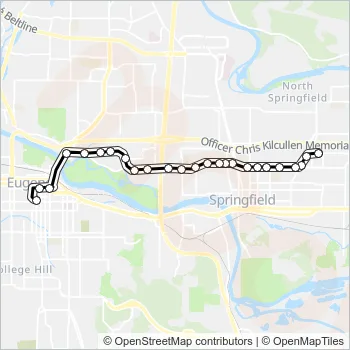13 Bus Line Map