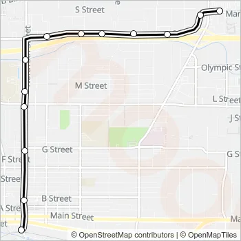 18 Bus Line Map
