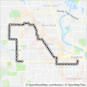 41 Bus Line Map