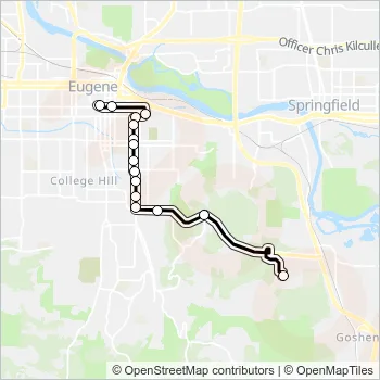 81 Bus Line Map