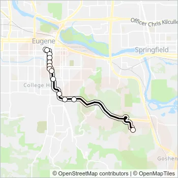 82 Bus Line Map