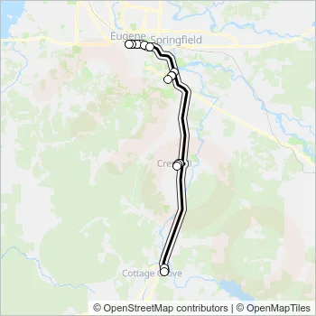 98 Bus Line Map