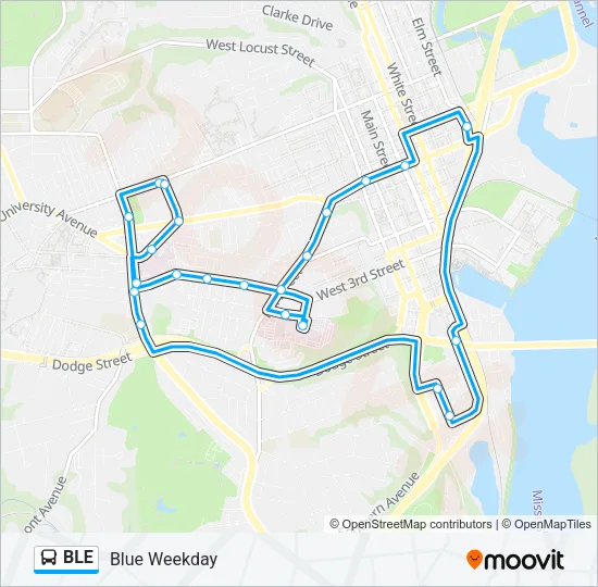 BLE Bus Line Map