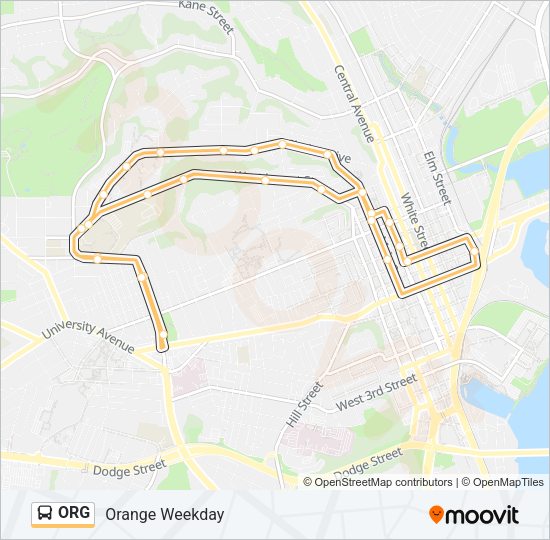 ORG Bus Line Map