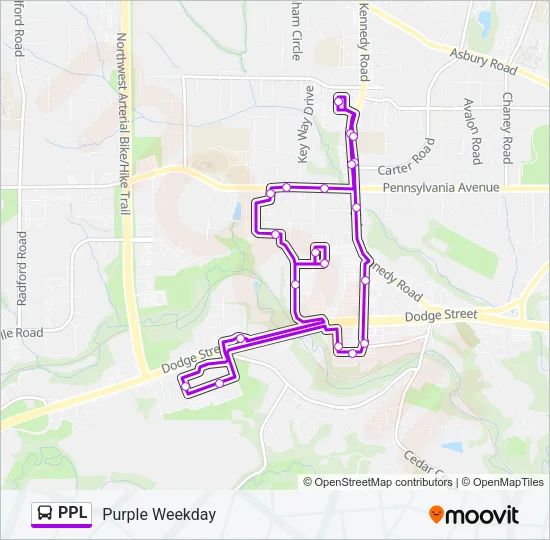 PPL Bus Line Map