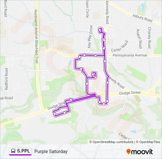S.PPL Bus Line Map