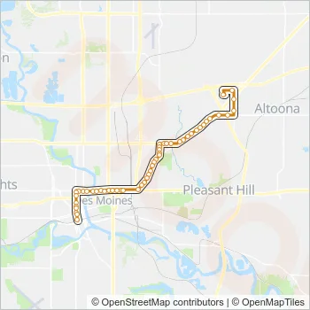 17 Bus Line Map