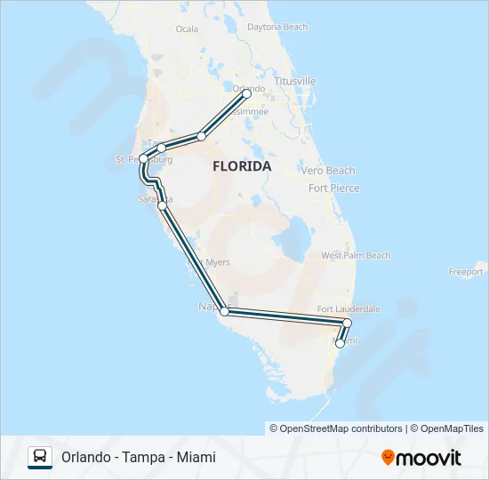 GREYHOUND US0750  Line Map