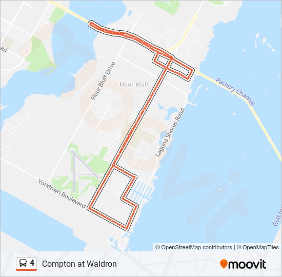 4 bus Line Map