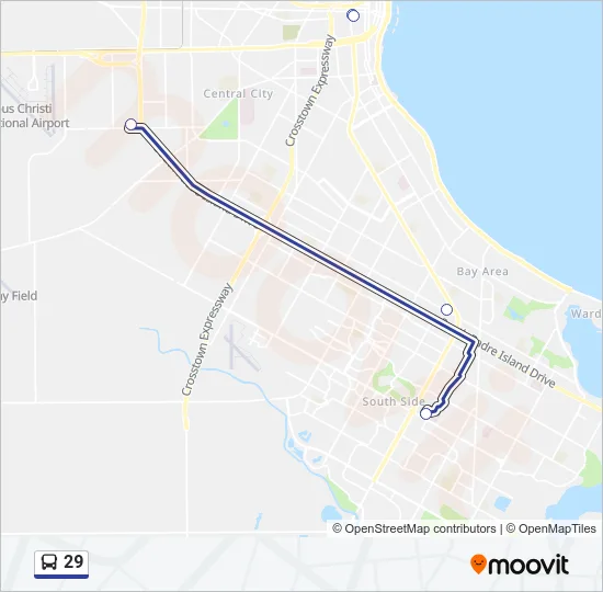 29 Bus Line Map
