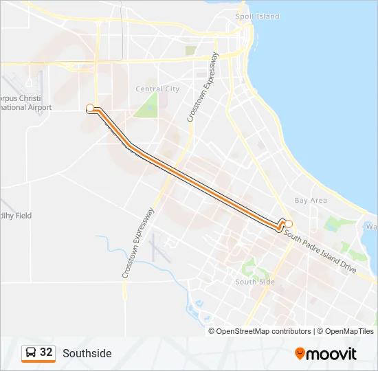32 Bus Line Map