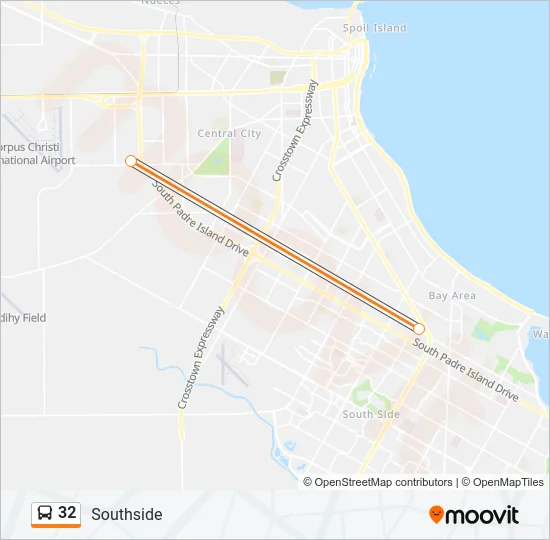 32 Bus Line Map