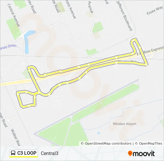 Central 3 West Bus Schedule C3 Loop Route: Schedules, Stops & Maps - Central3 (Updated)