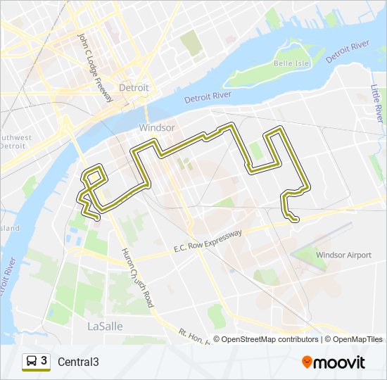 Central 3 West Bus Schedule 3 Route: Schedules, Stops & Maps - Central3 (Updated)