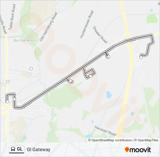 GL Bus Line Map