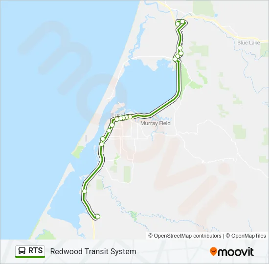 RTS Bus Line Map