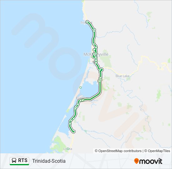 rts Route Schedules, Stops & Maps Trinidad (Northbound) (Updated)