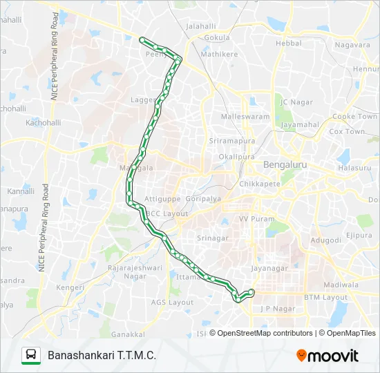 MF-410FC Bus Line Map