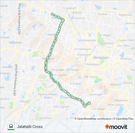 MF-410FC Bus Line Map