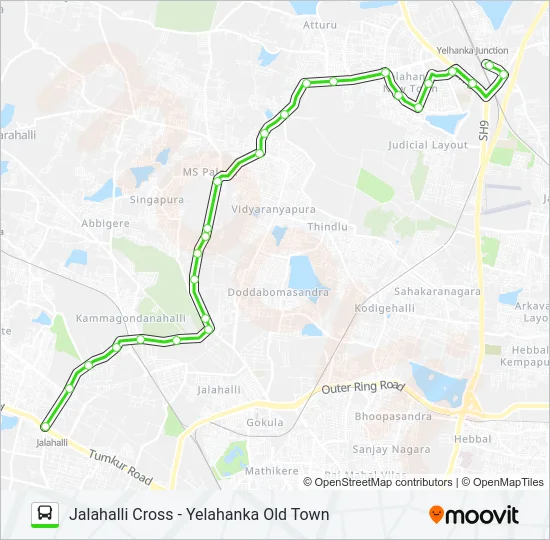 MF-401AD Bus Line Map