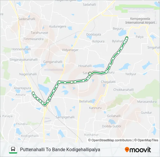 289 PTH-BKHL Bus Line Map