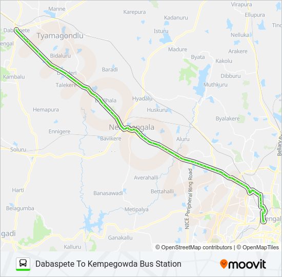 258dn Kbsdbsp Route: Schedules, Stops & Maps - Kempegowda Bus Station ...