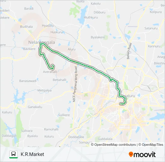 258-F SVP-KMT Bus Line Map