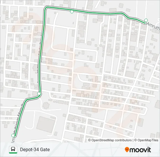 215-H JSD-D34 Bus Line Map