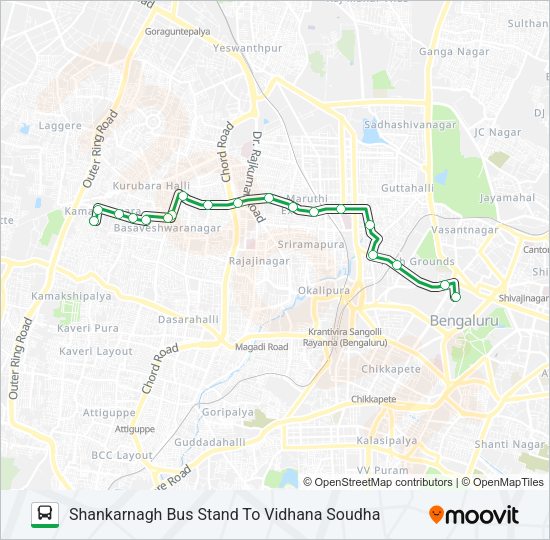 96-G SNBS-VSD Bus Line Map