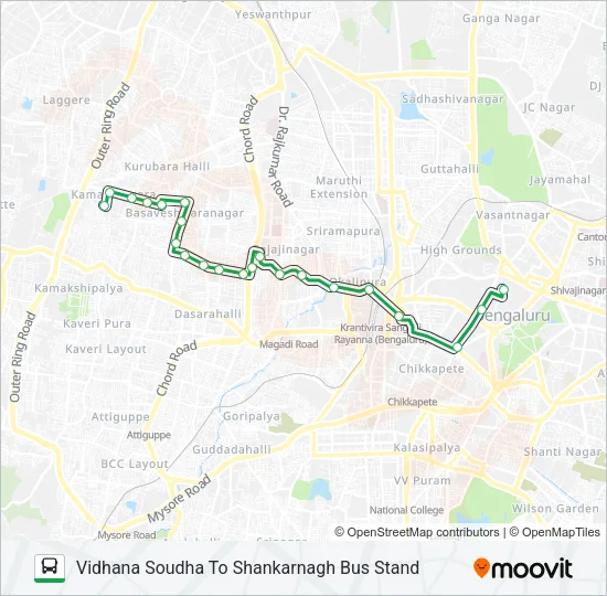 96-B VSD-SKRBS Bus Line Map