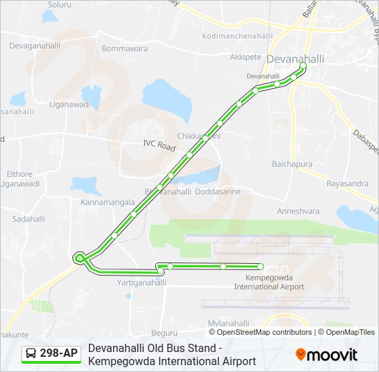 298-AP Bus Line Map