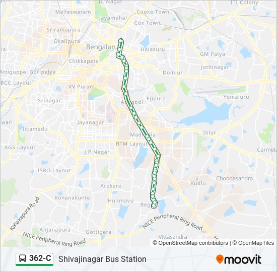 362c Route: Schedules, Stops & Maps - Shivajinagar Bus Station (Updated)