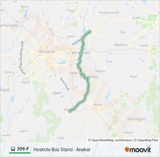 399-F bus Line Map