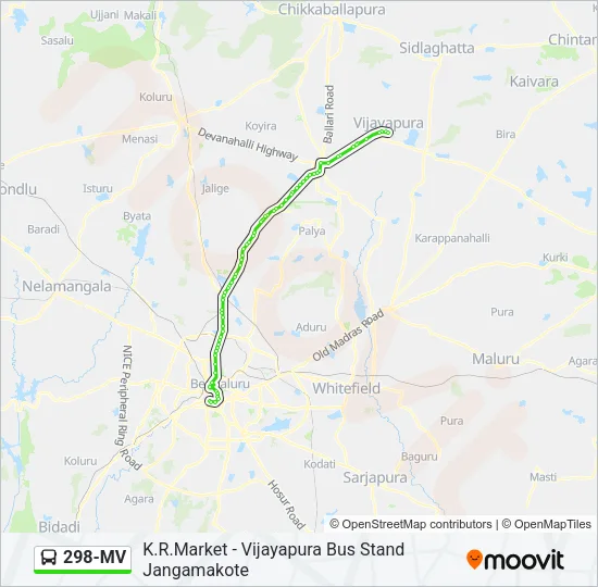 298-MV Bus Line Map