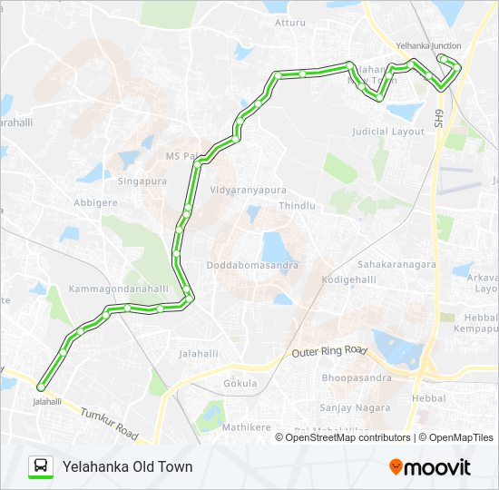 MF-401AA bus Line Map