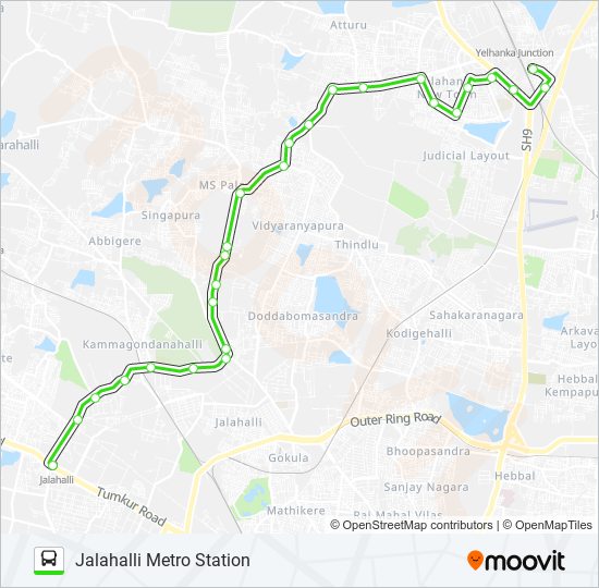 MF-401AA bus Line Map