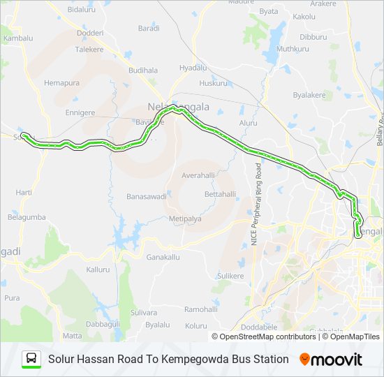258-C SLR-KBS Bus Line Map