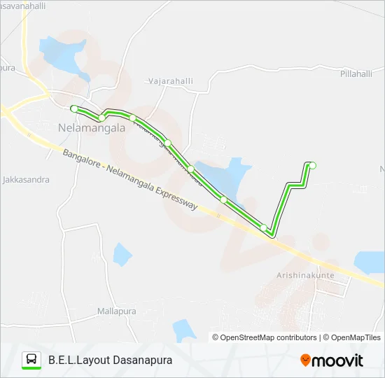 258-CB NMG-BEL LT Bus Line Map
