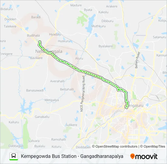 258-C KBS-GDP Bus Line Map