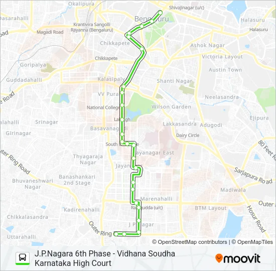 2-E  JPN6-VSD Bus Line Map